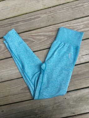 Gymshark Blue Seamless Performance Leggings